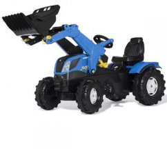 Rolly Toys Traktor Farmtrac New Holland z lyžica (611256)