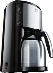 Melitta Melitta Look III Therm Selection 1011-12 bk, ekspres przelewowy z dzbankiem termicznym, AromaSelector, Čierny