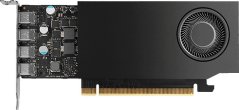 PNY PNY NVIDIA A1000 8GB GDDR6 128-bit Low Profile PCIe 4.0 x8 Single slot 4 x Mini DisplayPort 1.4a 50W LP bracket 4 x mDP to DP adapter retial