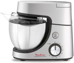 Moulinex Moulinex QA519D Kuchynský robot 1100 W 4,6 l strieborný Wbudowane wagi
