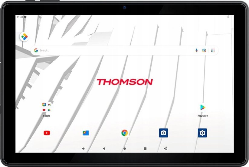 Thomson THOMSON TEO10 LTE, 10.1-inch (1920x1200) FHD IPS display, Quad Qore MTK8766, 4 GB RAM, 128 GB ROM, 1xNanoSim, 1xMicroSD, 1xUSB3.0TypeC, 2.0MP front camera, 5.0MP rear camera, WiFi AC, 4G LTE, BT 5.0, 6000mAh 3.7V battery, Plastic/Black, Android 13