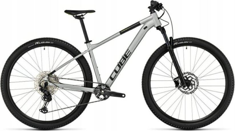 Cube Dviratis Cube Attention SLX 29 silvergrey'n'lime 2023-24" / 29 / XXL (Dydis: 24" / 29 / XXL)