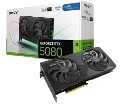 PNY GeForce RTX 5080 Slim OC Dual Fan 16GB GDDR7 DLSS4 (VCG508016DFSXPB1-O)
