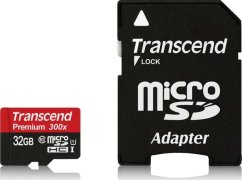 Transcend Premium MicroSDHC 32 GB Class 10 UHS-I/U1  (TS32GUSDU1)