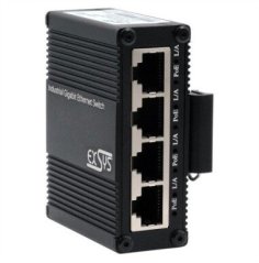Exsys EX-62021PoE-P 5-portowy przemysłowy mikroPrepínač Gigabit z funkcją Pass-Through, niezarządzalny