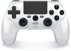 NoName Cirka NuForce Wireless Game Controller for PS4/PC/Mac (White)