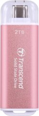 Transcend SSD USB-C 2TB EXT. PINK/TS2TESD300P TRANSCEND