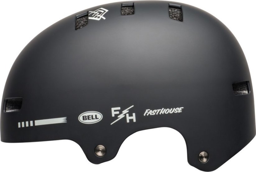 Bell prilba bmx BELL LOCAL Rozmer prilbau: L(59-61,5 cm), Wybierz farba: Matte Black White Fasthouse