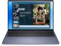 Dell Notebook Dell 16 DC16251 W11P C5 120U/16GB/512GB/16.0 FHD+/Int/FgrPr/WLAN + BT/Backlit Kb/4 Cell/3YPS Midnight Blue