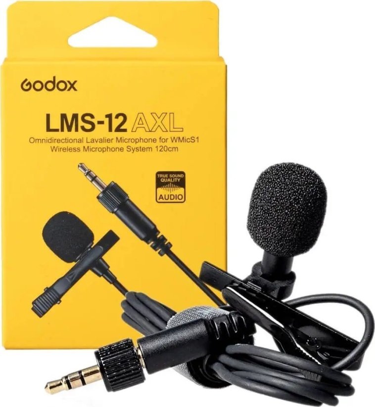 GODOX Godox LMS-12 AXL  Microphone Omni-directional Lavalier