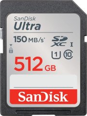 SanDisk Ultra SDXC 512 GB Class 10 UHS-I/U1 (SDSDUNC-512G-GN6IN)