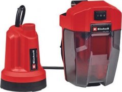 Einhell Einhell Cordless clear water pump GE-SP 18 LL Li - solo, submersible / pressure pump (red/black, without battery and charger)