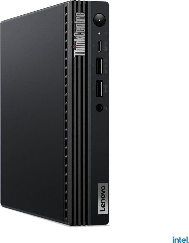 Lenovo Lenovo ThinkCentre M70q Gen4 12E3 - Mini - Core i3 13100T / 2.5 GHz - RAM 8 GB - SSD 256 GB - TCG Opal Encryption 2, NVMe - UHD Graphics 730 - GigE, 802.11ax (Wi-Fi 6E) - WLAN: Bluetooth 5.1, 802.11a/b/g/n/ac/ax (Wi-Fi 6E) - Win 11 Pro - Monitor: kei