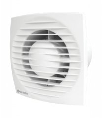 BLAUBERG Fan, household BLAUBERG BRAVO100T, d100 With timer and non-return valve