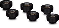PrimoCHILL Thermal Grizzly DeltaMate Extender Fitting - MF7 Čierny opakowanie 6 sztuk