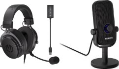 Endorfy Słuchawki Endorfy Viro Plus USB (EY1A001) + Mikrofon Solum Voice S