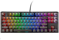 Ducky One 3 Aura Black TKL Gaming Tastatur, RGB LED - MX-Speed-Silver (US)