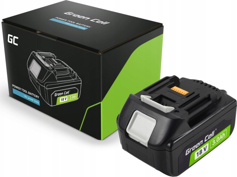Green Cell Bateria do Makita LXT 18V 3Ah Náhradný BL1830