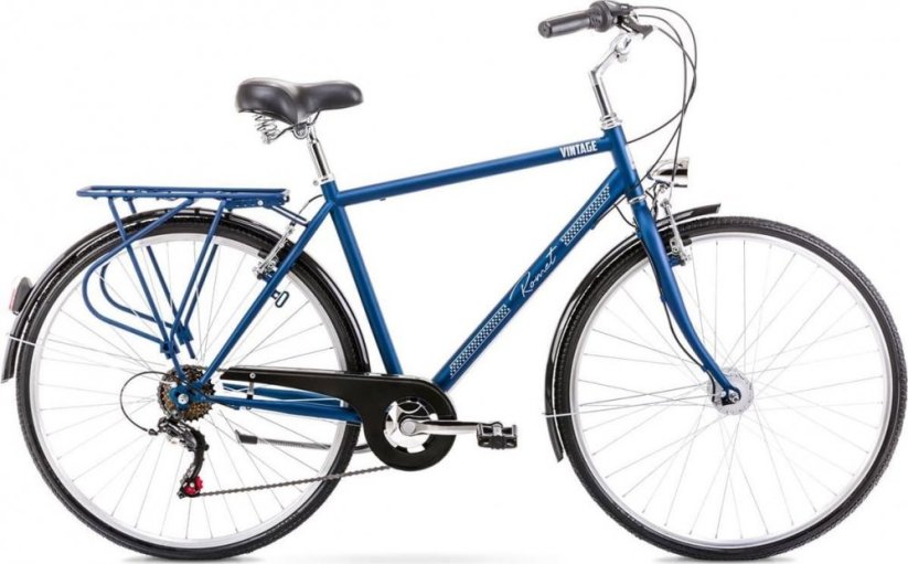Romet Bicykel mestský VINTAGE M tmavoModrý 18 M (2128554)
