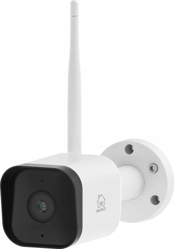 Deltaco WiFi kamera DELTACO SMART HOME lauko IP65, 2MP, ONVIF, balta / SH-IPC07
