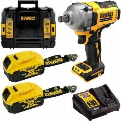 Dewalt DEWALT. IMPACT WRENCH 1/2" 18V DCF891P2T 812Nm 2x5.0Ah 4-SPEED TSTAK RING LANYARD READY