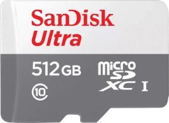 SanDisk Ultra MicroSDXC 512 GB Class 10 UHS-I  (SDSQUNR-512G-GN3MN)