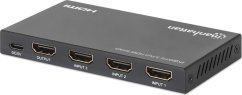 Manhattan Switch 3x HDMI 2.0 4K60Hz 3-Portowy Prepínač HDMI automatické