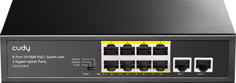 Cudy FS1010PG 8xFE PoE+ 120W 2xGigabit Uplink