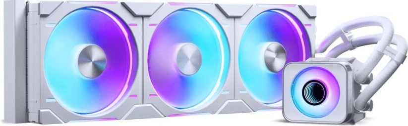 Phanteks PHANTEKS Glacier One 420D30 X2 DRGB AiO Wasserkühlung - 420mm, weiß
