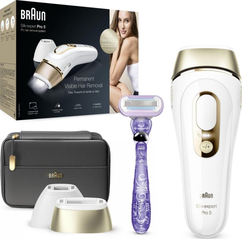 Braun Depirokovor BRAUN IPL PL5147Â WHT/GOLD