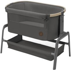 Baby Maxi Kelioninė lovytė-maniežas Maxi-Cosi Iora Beyond, Graphite Eco