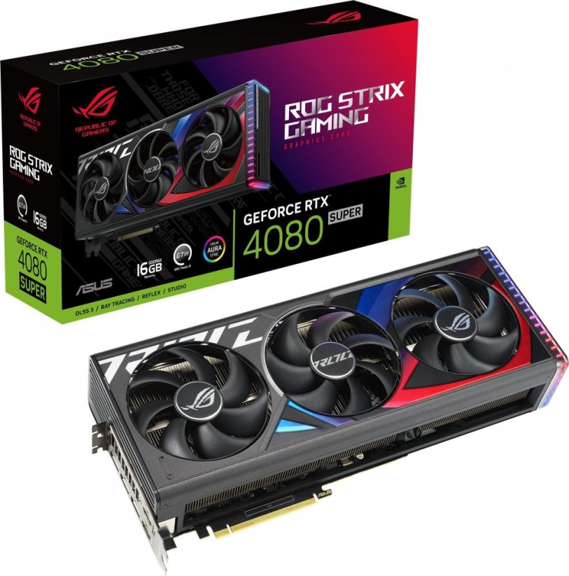 Asus ROG Strix GeForce RTX 4080 SUPER 16GB GDDR6X (ROG-STRIX-RTX4080S-16G-GAMING)