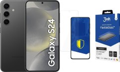 Samsung Galaxy S24 5G 8/256GB Czarny (SM-S921BZK) + FlexibleGlass