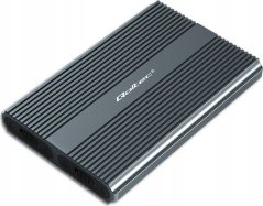 Qoltec Obudowa/kieszeń na disk M.2 SSD | SATA | NVMe | USB-C | DUAL 2 x 2TB