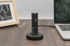 Digitus Digitus DA-71547 saugojimo diskų prijungimo stotis USB 3.2 Gen 2 (3.1 Gen 2) Type-C Juoda