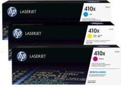 HP 410X Sada CMY Originál  (CF252XM)