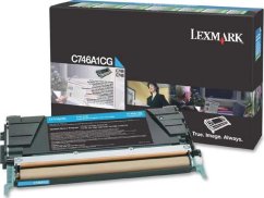 Lexmark C746A1CG Cyan Originál  (C746A1CG)