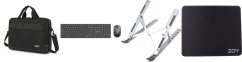 ZOY ZOY ProBag 16" (ZLB16) + Podkładka czarna ZMP30 + Klawiatura + mysz ZKM888 kolor czarny + Podstawka pod laptopa ZLS02