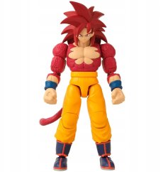 Anime Poseable figure with accessories Super Saiyan 4 Goku (Daima)