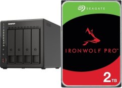 Qnap TS-453E-8G + Seagate IronWolf 2TB (ST2000VN003)