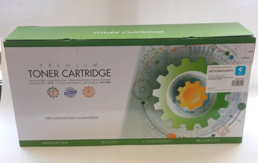 Static Control STATIC Toner cartridge compatible with HP CE271A/CE341A/CE741A cyan remanufactured 7.500 pages