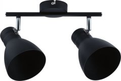 Paulmann Reflektor DAVY max. 2x20W E27 230V Čierny metal