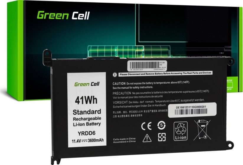 Green Cell Green Cell Battery YRDD6 1VX1H to Dell Vostro 5490 5590 5481 Inspiron 5481 5482