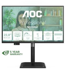 AOC AOC 60,5cm (23,8") 24P4U 16:09 HDMI+DP+DVI+USB IPS Lift bk