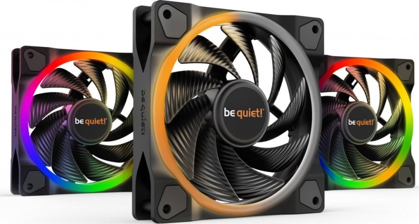 be quiet! Light Wings 120mm PWM high-speed 3-pack (BL077)