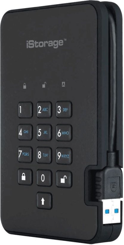 iStorage diskAshur2 1TB Čierny (IS-DA2-256-1000-B)
