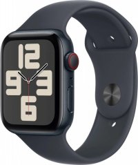 Apple Watch SE GPS + Cellular 44mm Midnight Alu Sport S/M Čierny  (MXGL3ET/A)