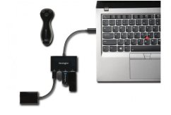 Kensington ML Kensington 4-portowy koncentrator USB-C