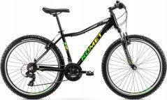 Romet Dviratis Romet Rambler R6.1 JR 2024 black-green-grey-19" / L (Dydis: 19" / L)
