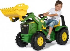 Rolly Toys John Deere Traktor na pedále X-Trac Premium Łyżka Tiché kolesá